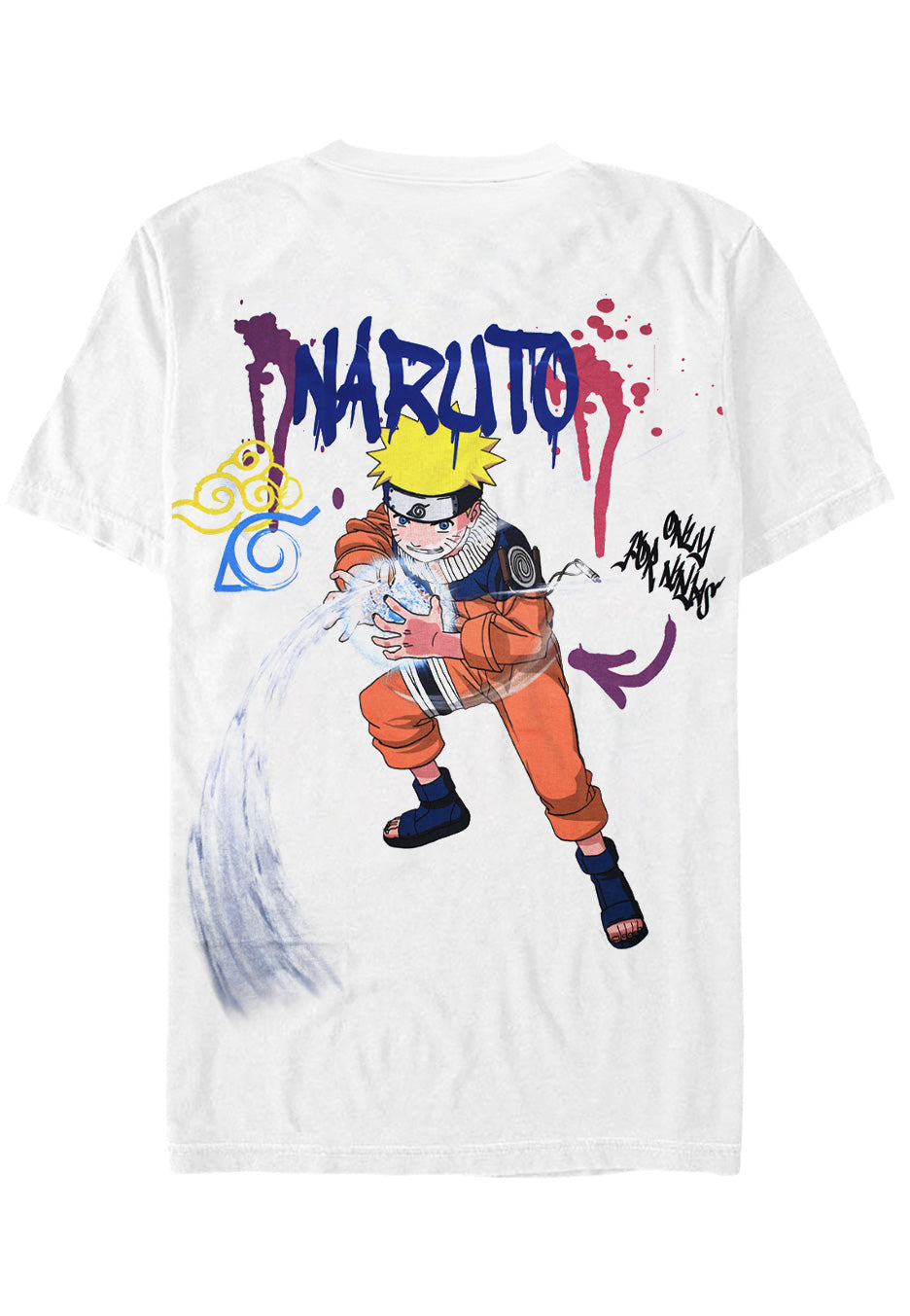 Naruto - Power Ball White - T-Shirt | Neutral-Image