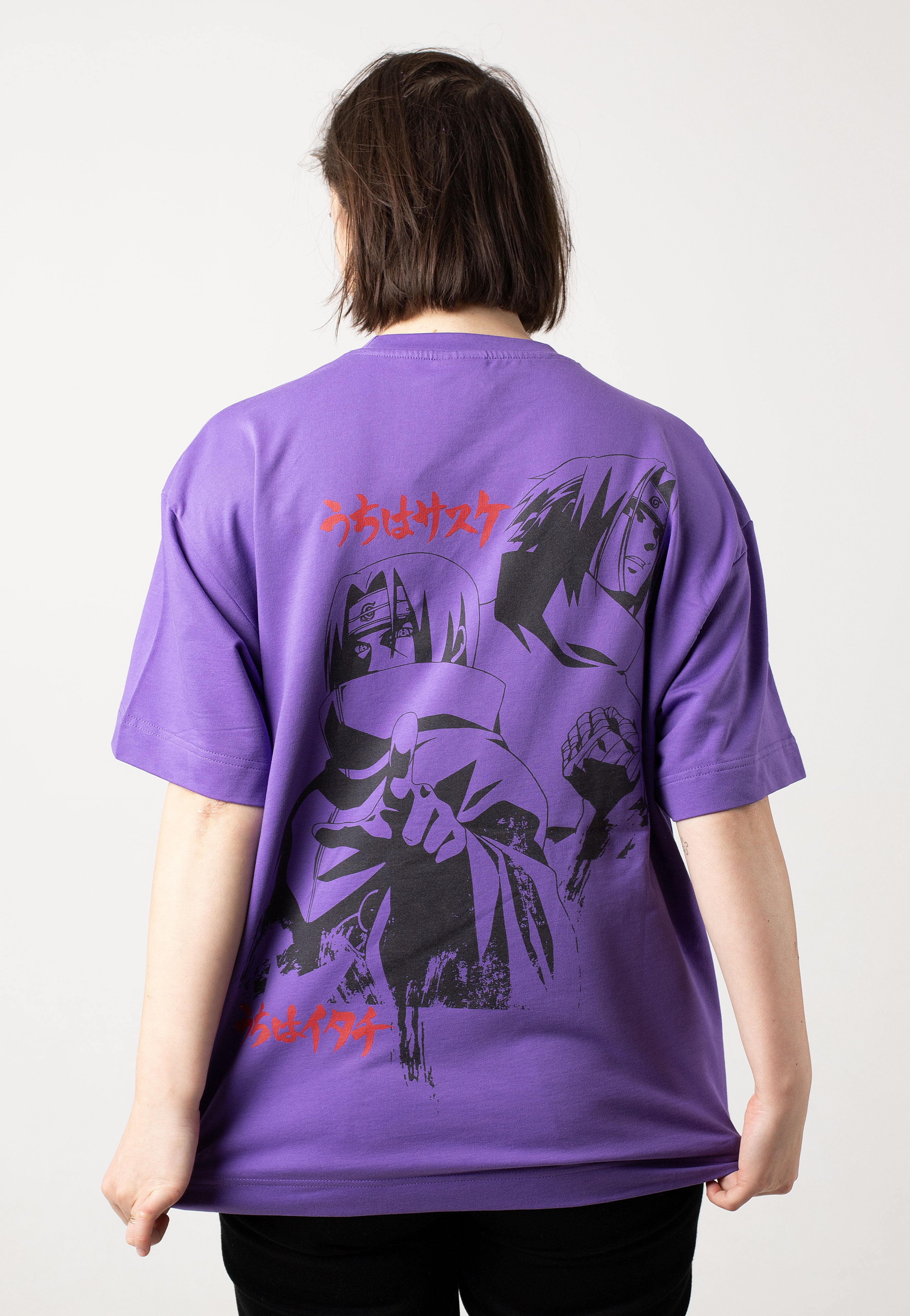 Naruto - Sasuke & Itachi Purple - T-Shirt | Women-Image