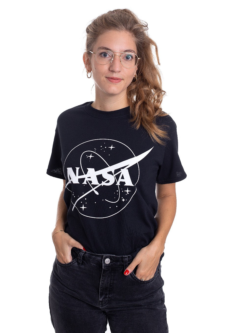 NASA - Insignia Logo BW - T-Shirt | Women-Image