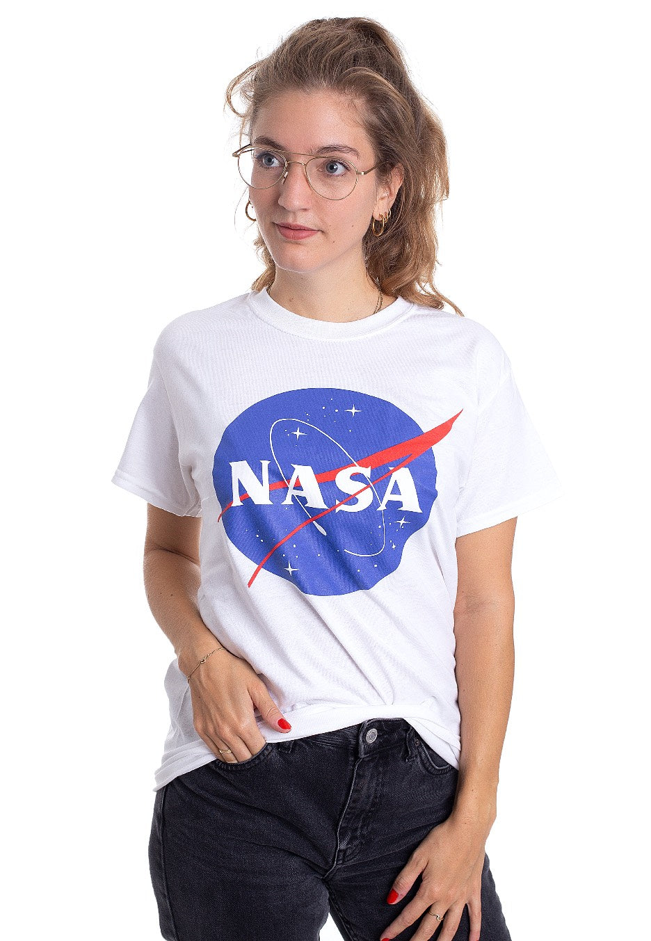 NASA - Insignia Logo White - T-Shirt | Women-Image