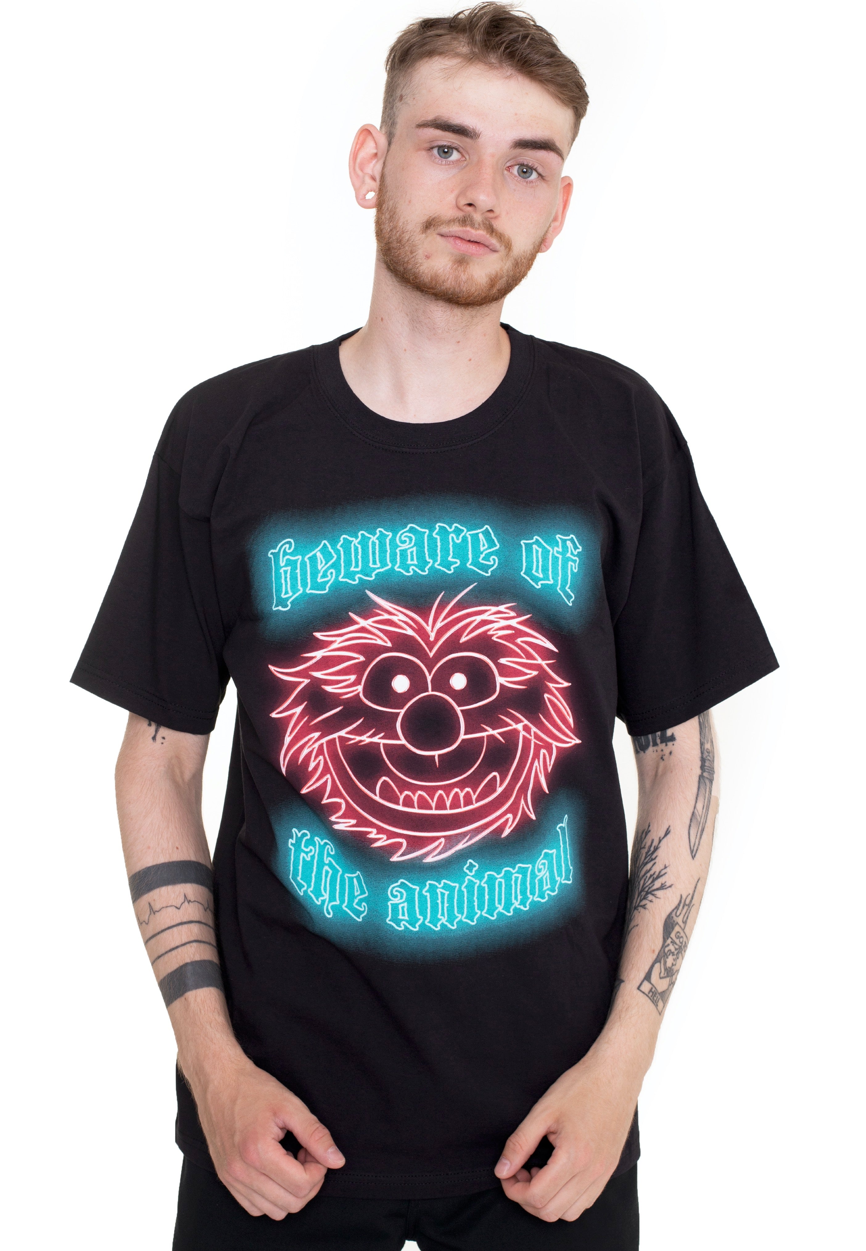 The Muppets - Beware Of The Animal - T-Shirt | Men-Image