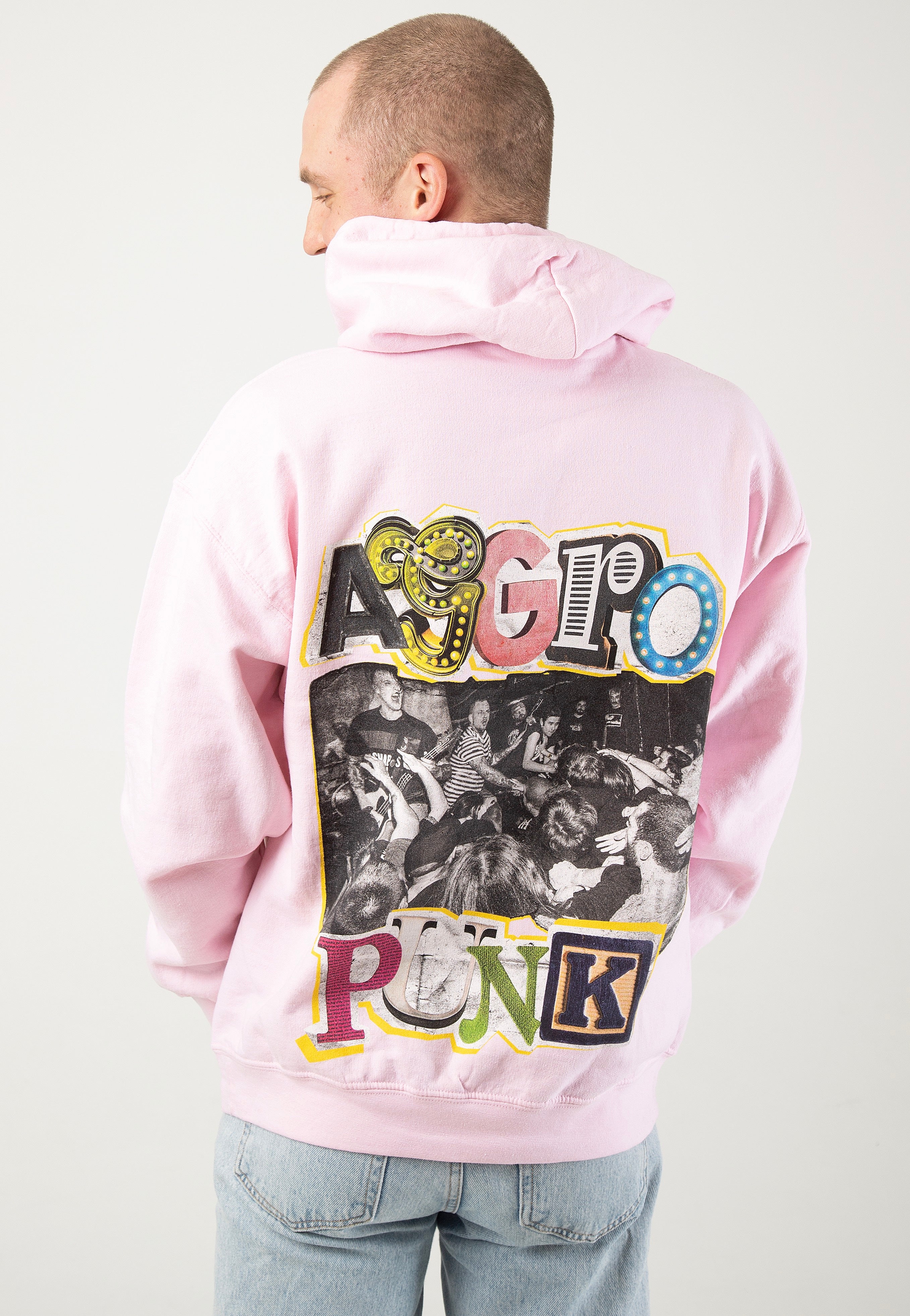 Nasty - Aggro Punk Candy Light Pink - Hoodie | Men-Image