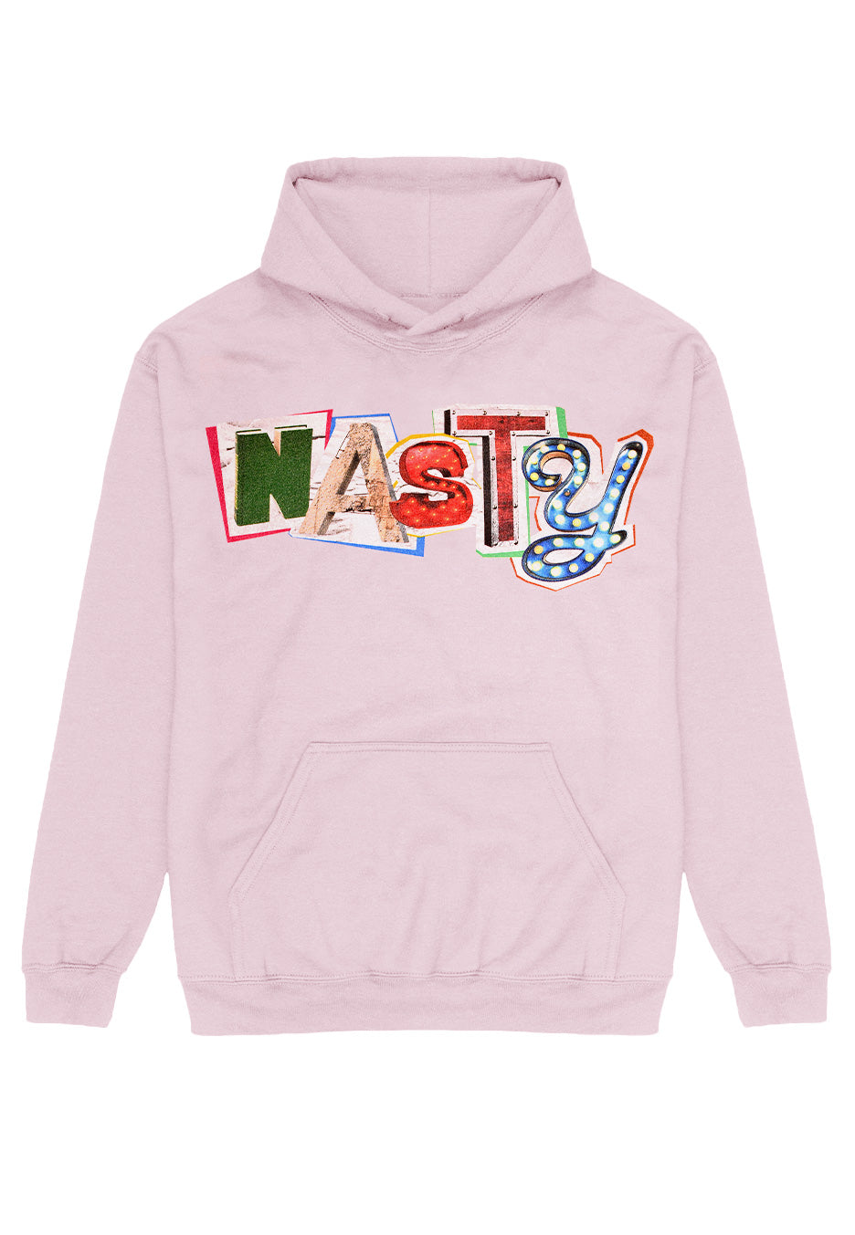 Nasty - Aggro Punk Candy Light Pink - Hoodie | Neutral-Image