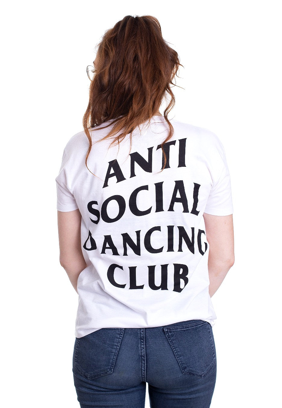 Nasty - Anti Social White - T-Shirt | Women-Image