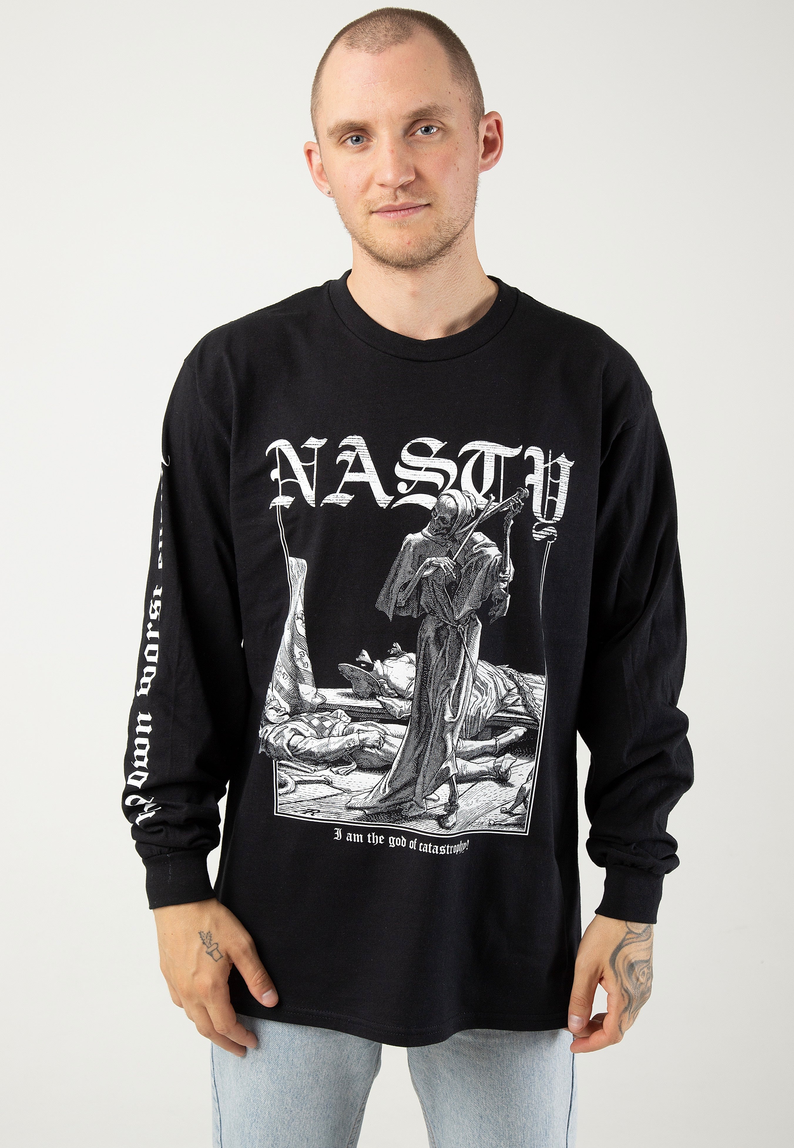 Nasty - God Of Catastrophy - Longsleeve | Men-Image