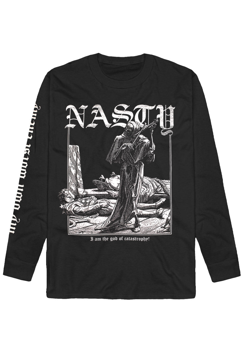 Nasty - God Of Catastrophy - Longsleeve | Neutral-Image