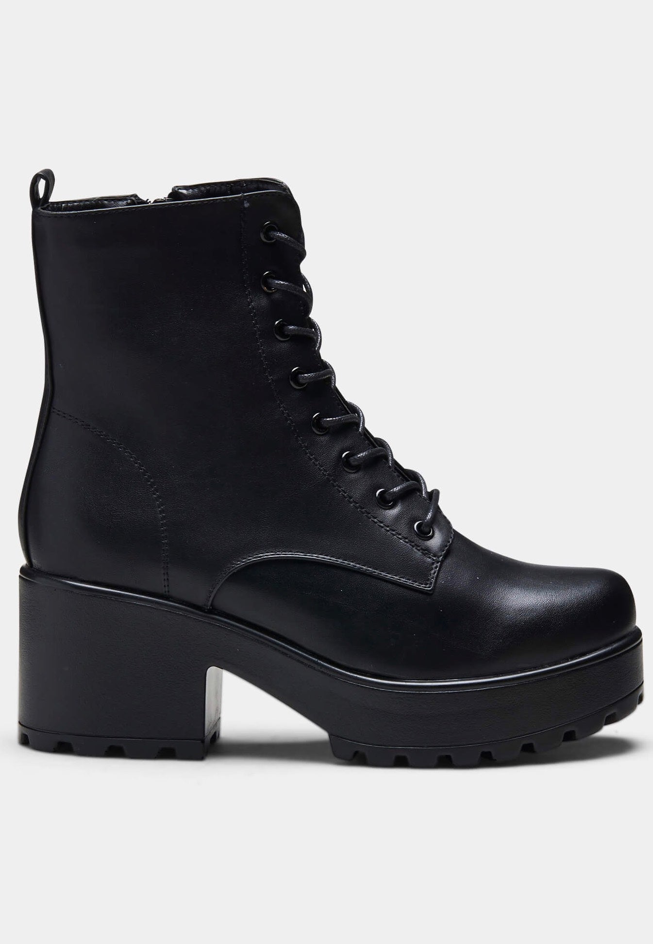 Koi Footwear - GIN Platform Military Black - Girl Shoes | Women-Image