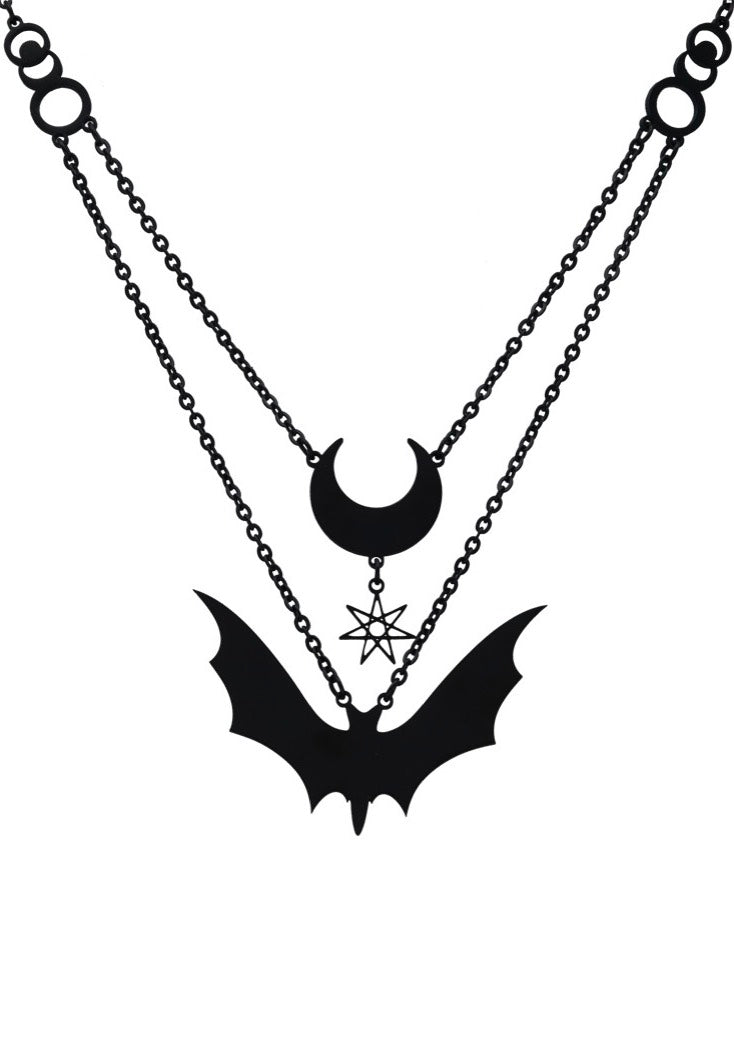 Wildcat - Crescent Lovers - Necklace | Neutral-Image