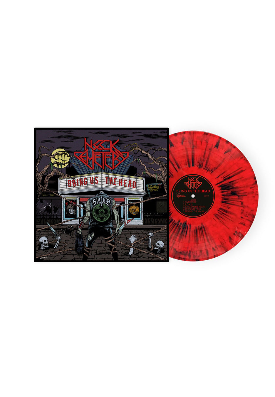 Neck Cemetery - Bring Us The Head Red/Black Dust - Colored Vinyl | Neutral-Image