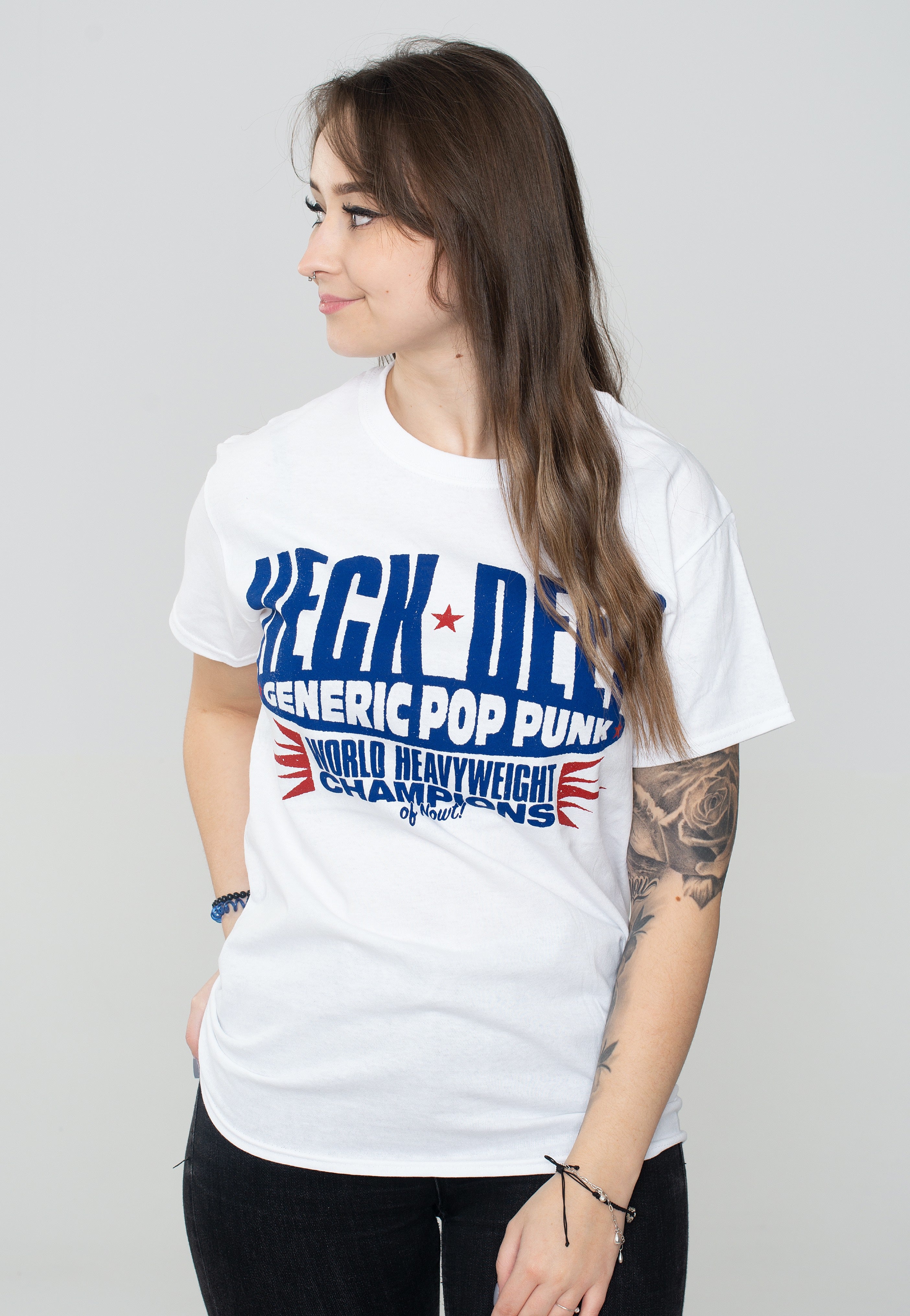 Neck Deep - Heavyweight White - T-Shirt | Women-Image