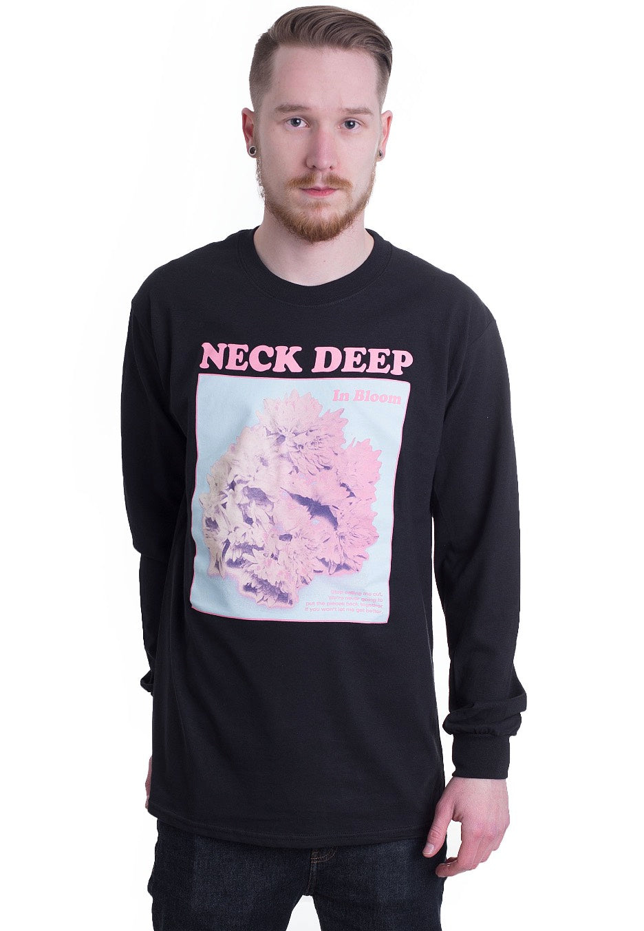 Neck Deep - Bloom Flowers - Longsleeve | Men-Image