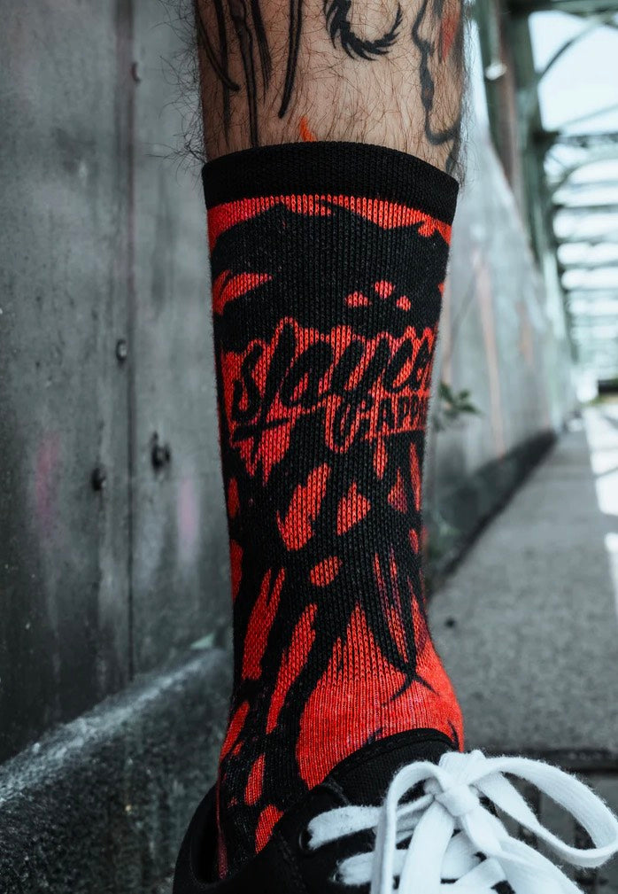 Stay Cold Apparel - Necroblade Comfort Red - Socks | Neutral-Image