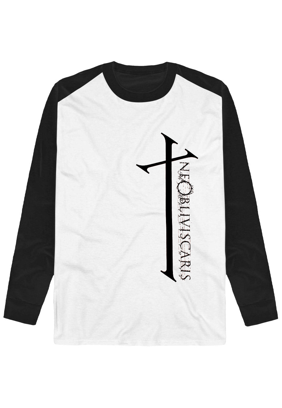 Ne Obliviscaris - Exul Cross White/Black - Longsleeve | Neutral-Image