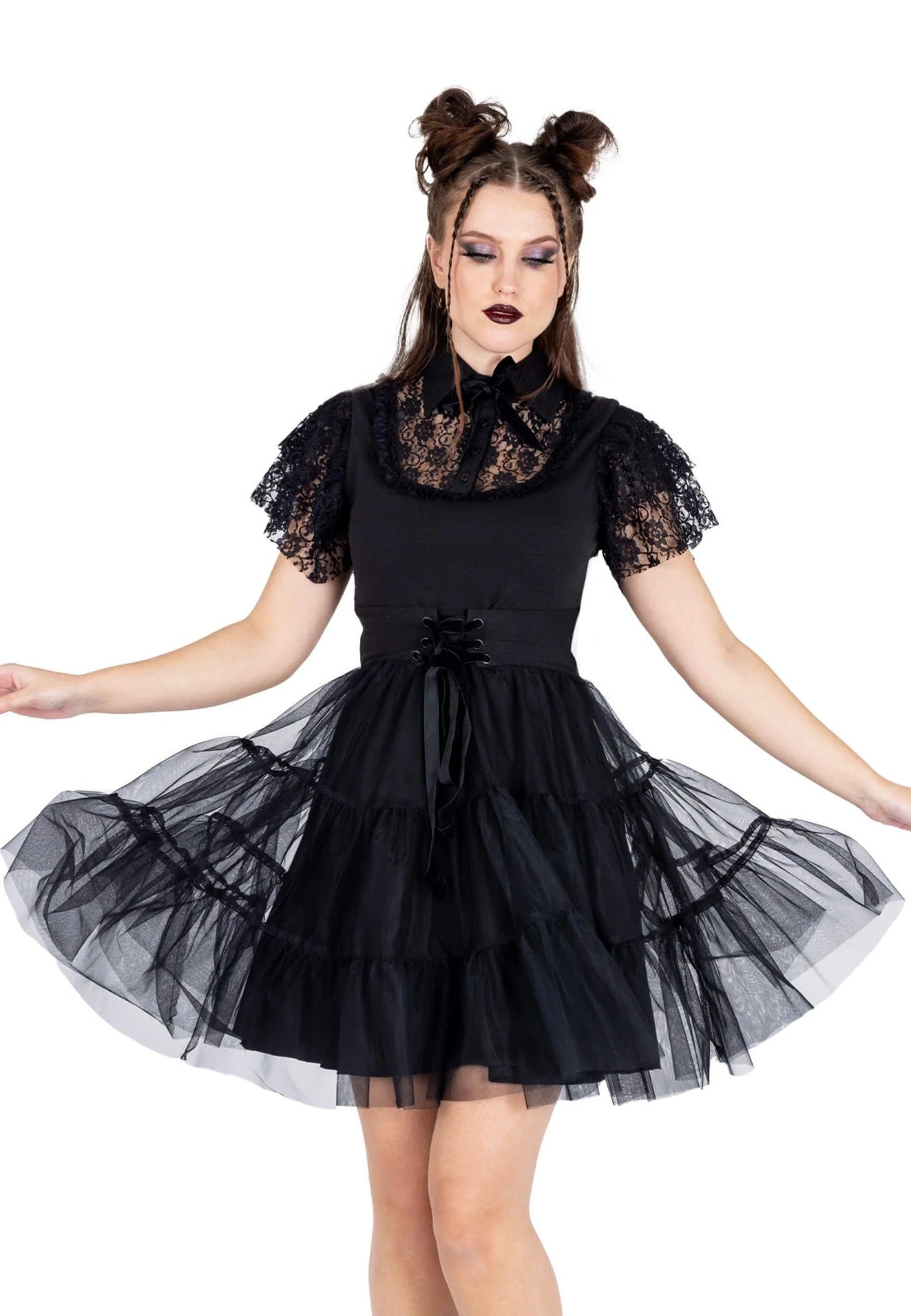 Vixxsin - Nevermore Black - Dress | Women-Image