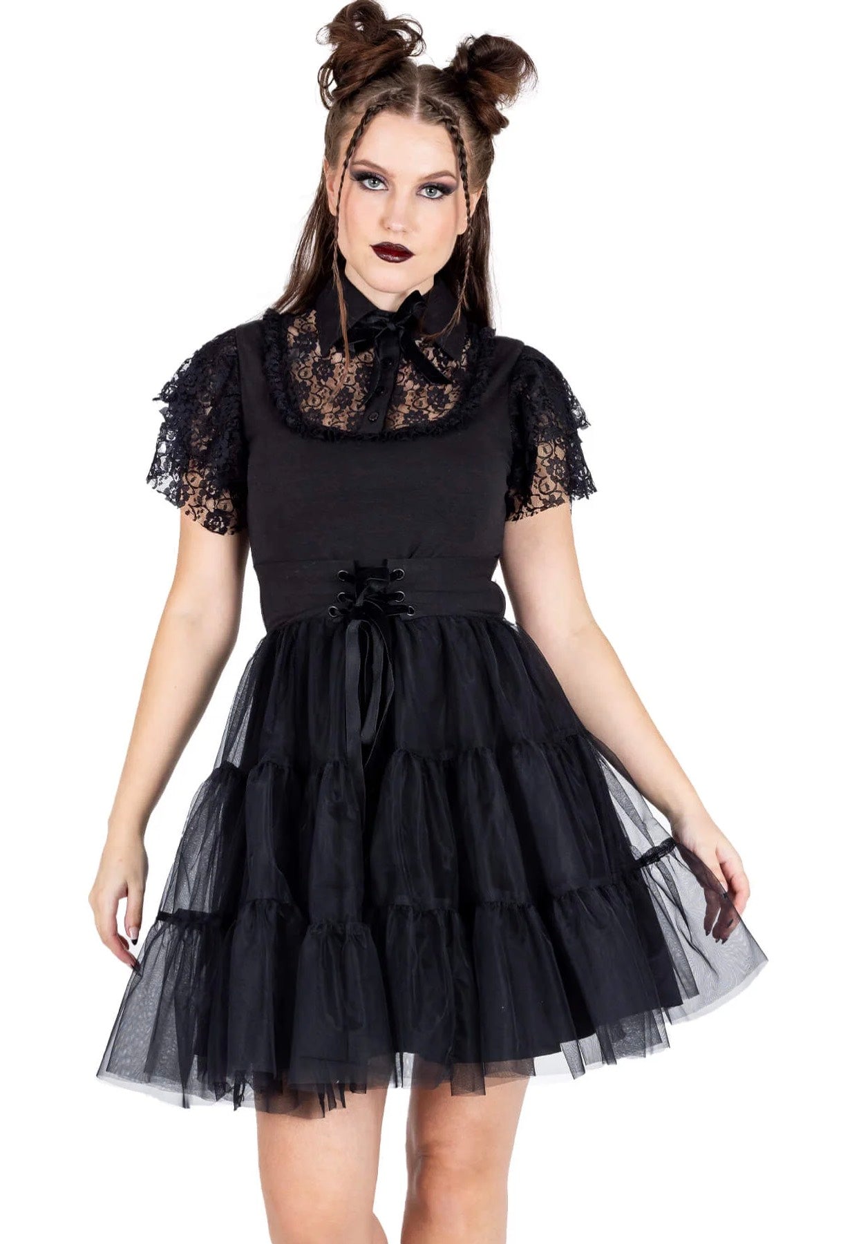 Vixxsin - Nevermore Black - Dress | Women-Image