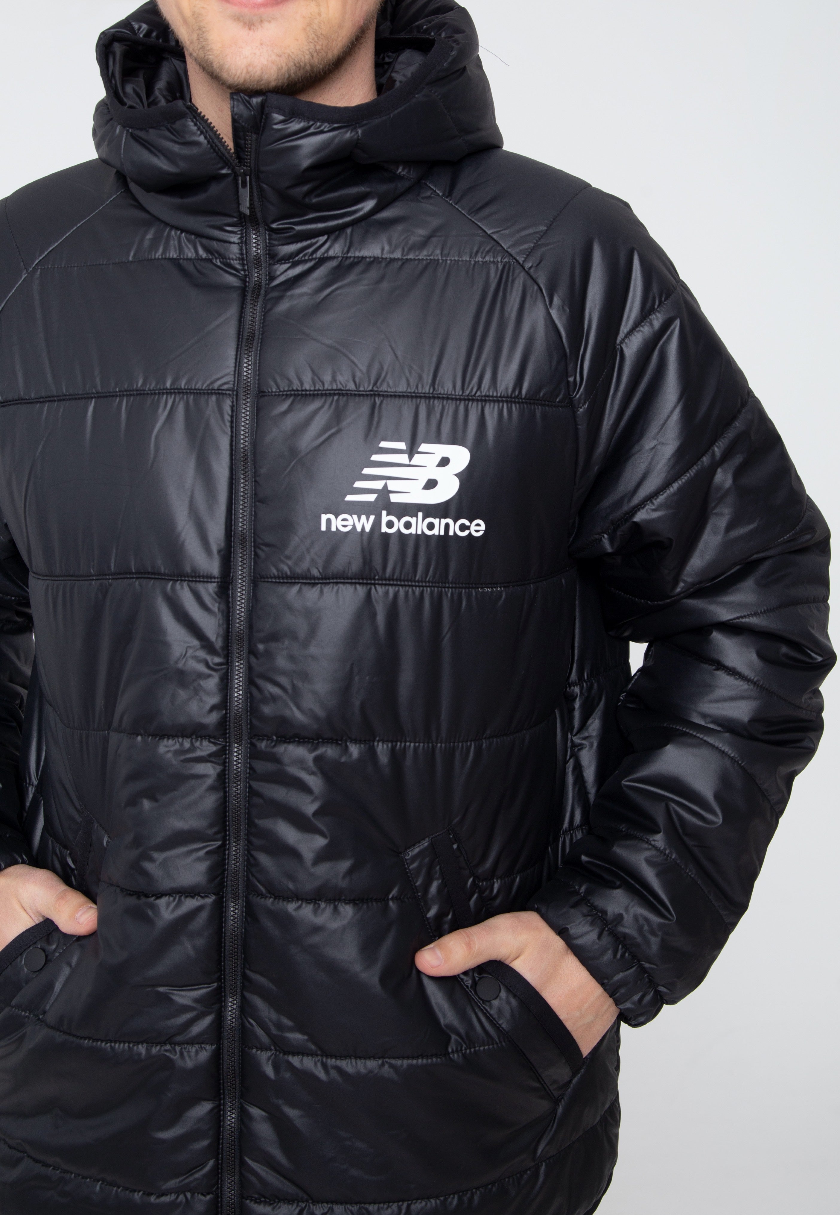 New Balance - MJ13513 Black - Jacket | Men-Image