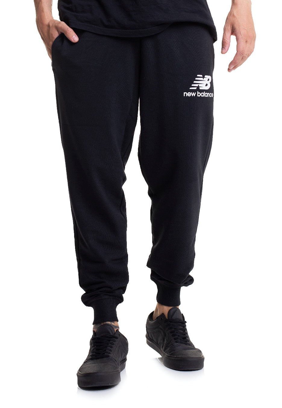 New Balance - MP03558 Black - Sweat Pants | Men-Image