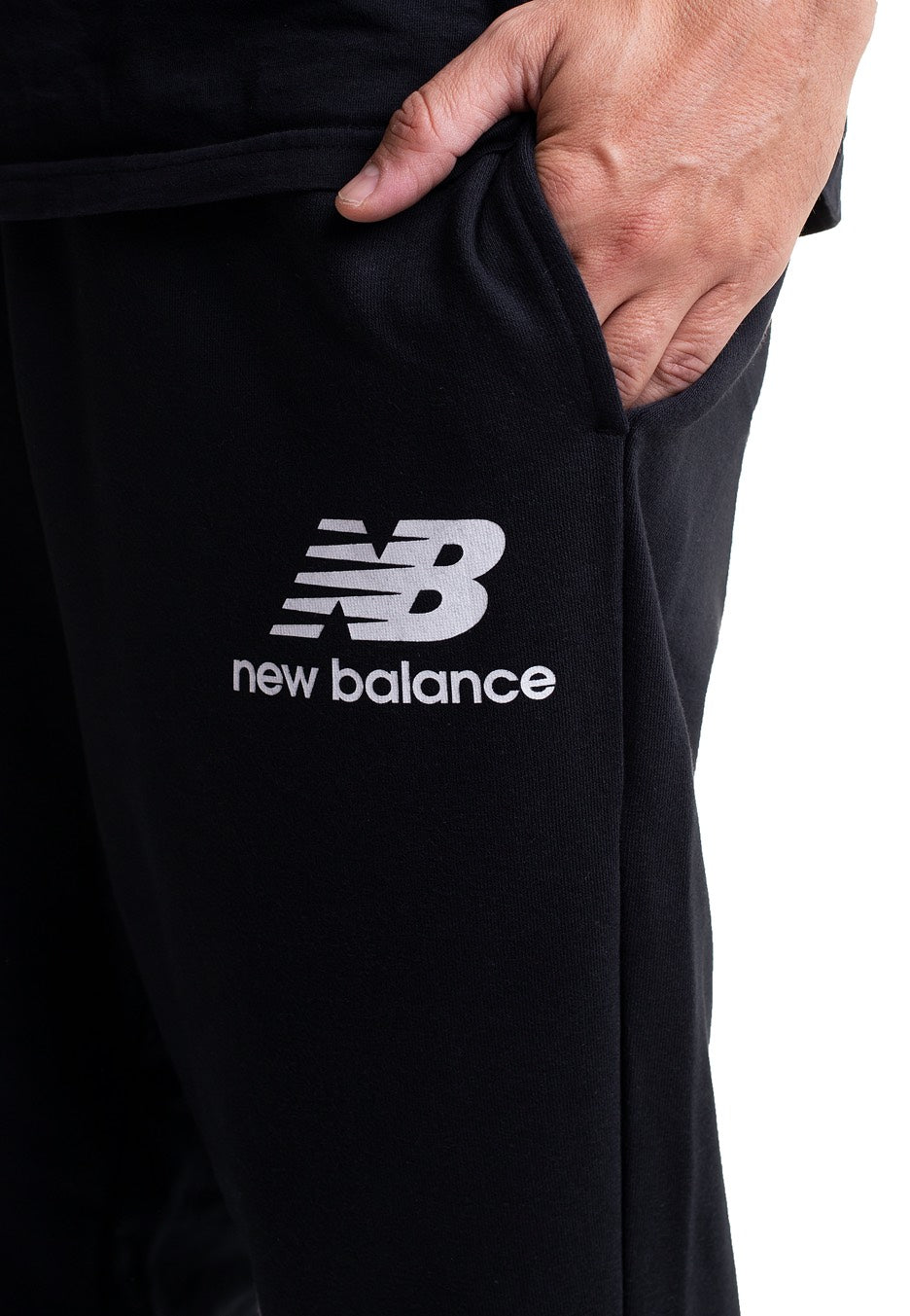 New Balance - MP03558 Black - Sweat Pants | Men-Image