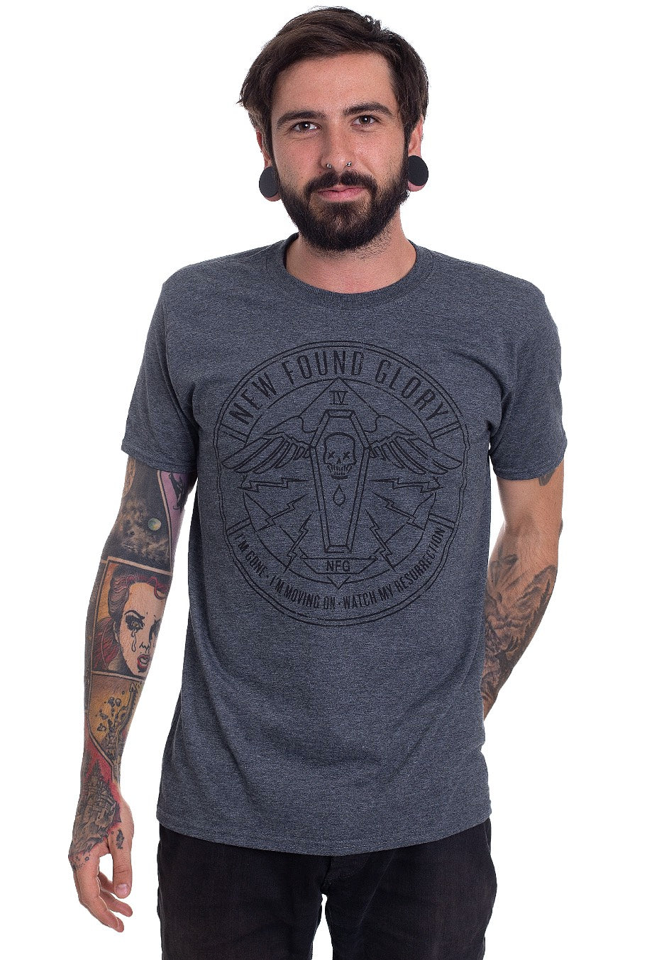 New Found Glory - Prophet Dark Grey - T-Shirt | Men-Image