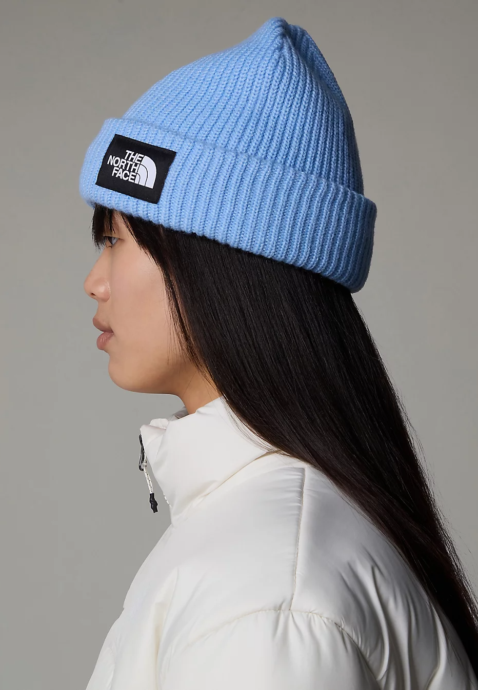 The North Face - Salty Lined Cornflower - Beanie | Neutral-Image