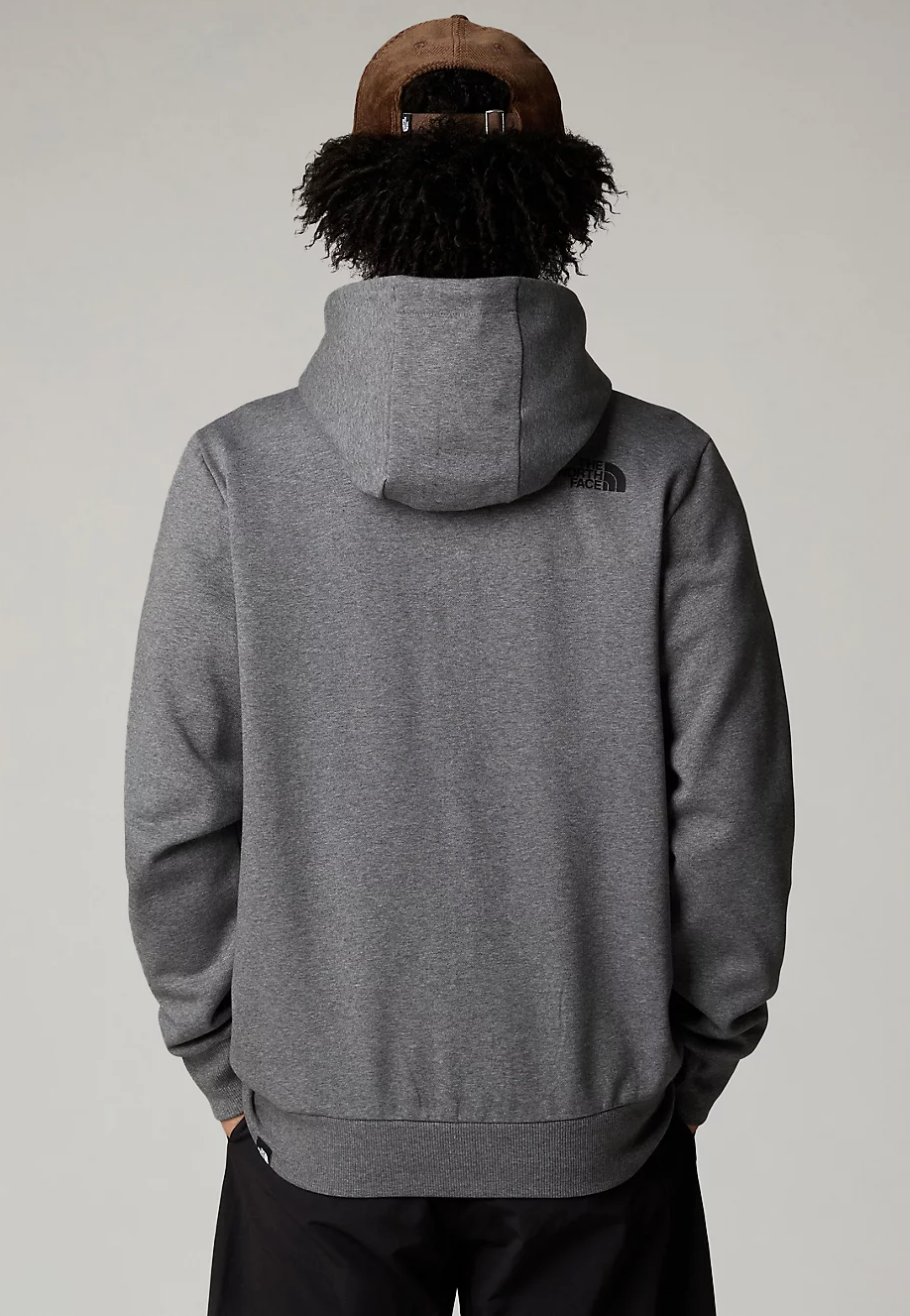 The North Face - Simple Dome Full Zip Tnf Mediumgrey Heather - Zipper | Men-Image