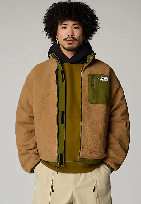 The North Face - Yumiori Reversible Forest Olive/Utility Brown - Jacket | Men-Image