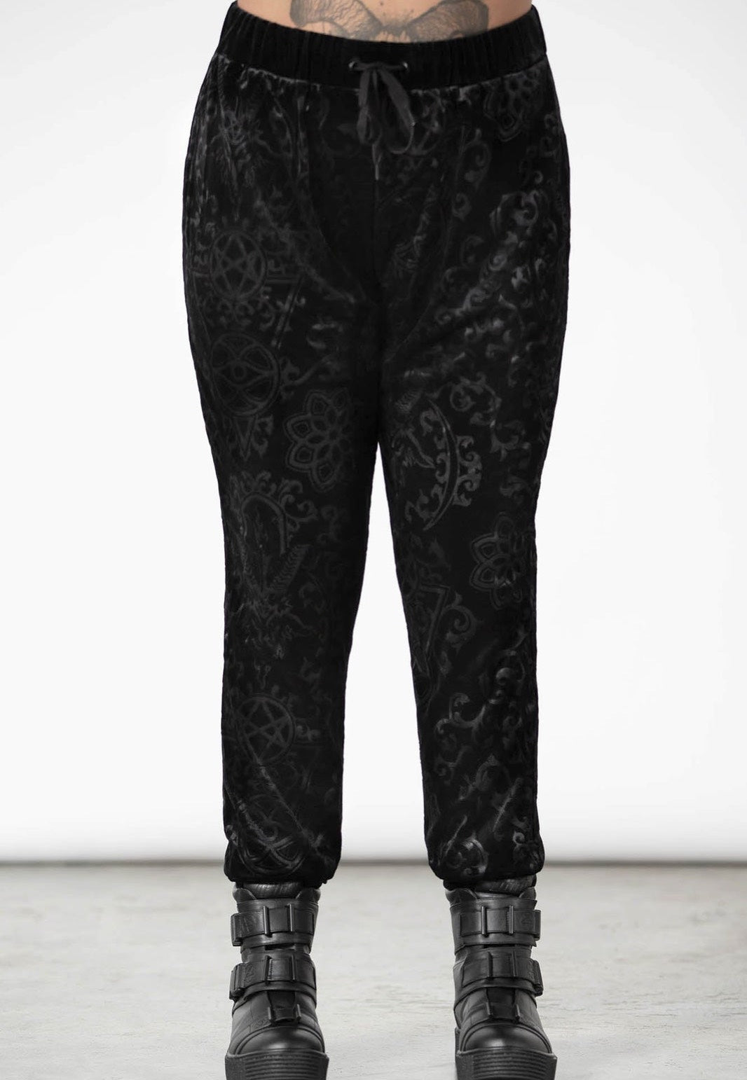 Killstar - Night Black - Sweat Pants | Women-Image