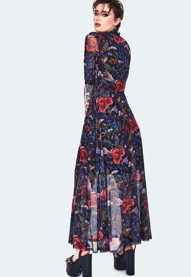 Jawbreaker - Night Meadow Maxi Multi - Dress | Women-Image