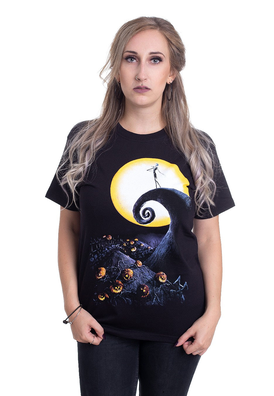 The Nightmare Before Christmas - Cemetery Moon - T-Shirt | Women-Image