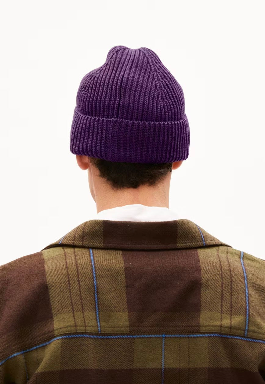 Armedangels - Nildaao Cotton Blue Ash - Beanie | Neutral-Image