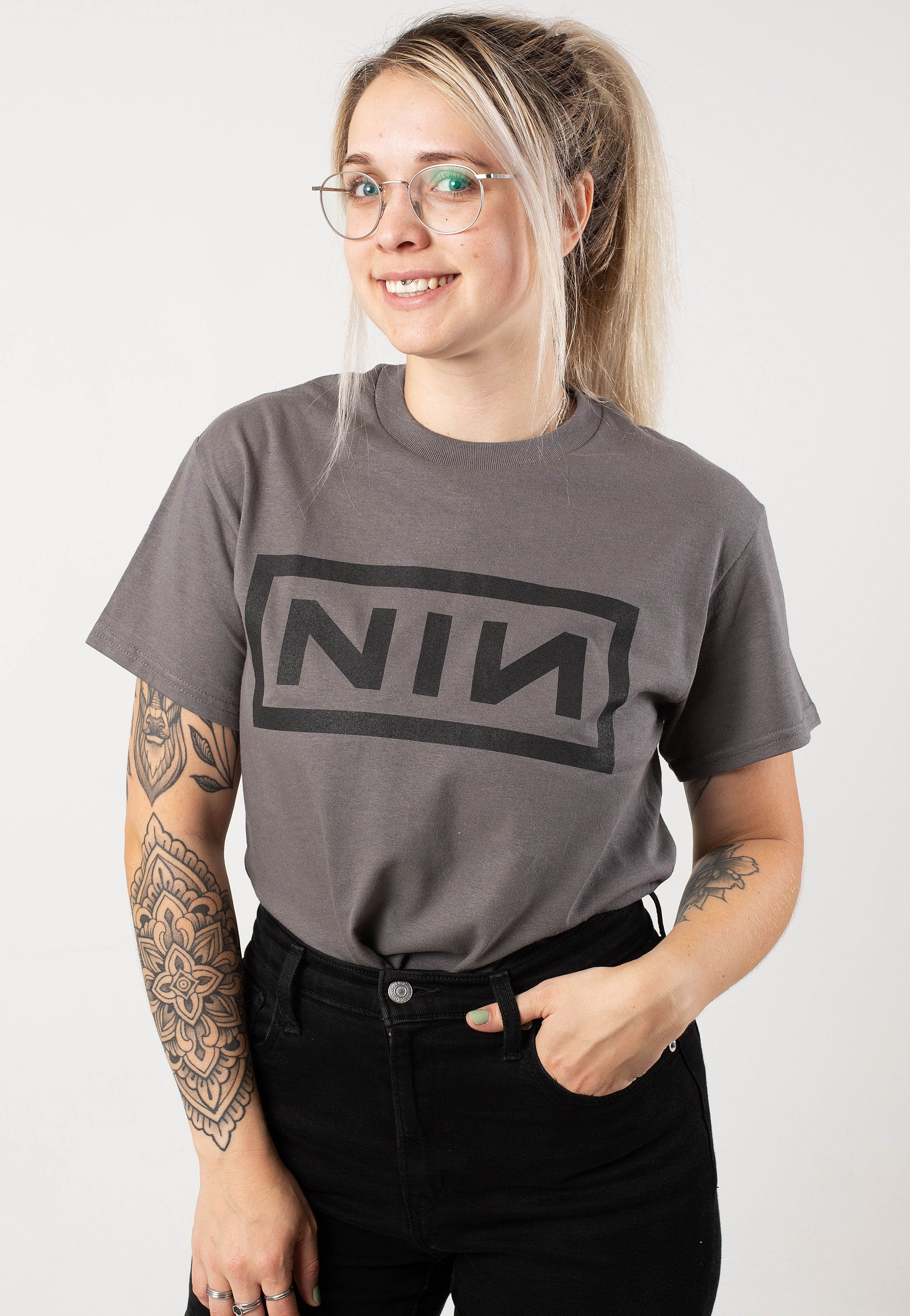 Nine Inch Nails - Classic Black Logo - T-Shirt | Women-Image