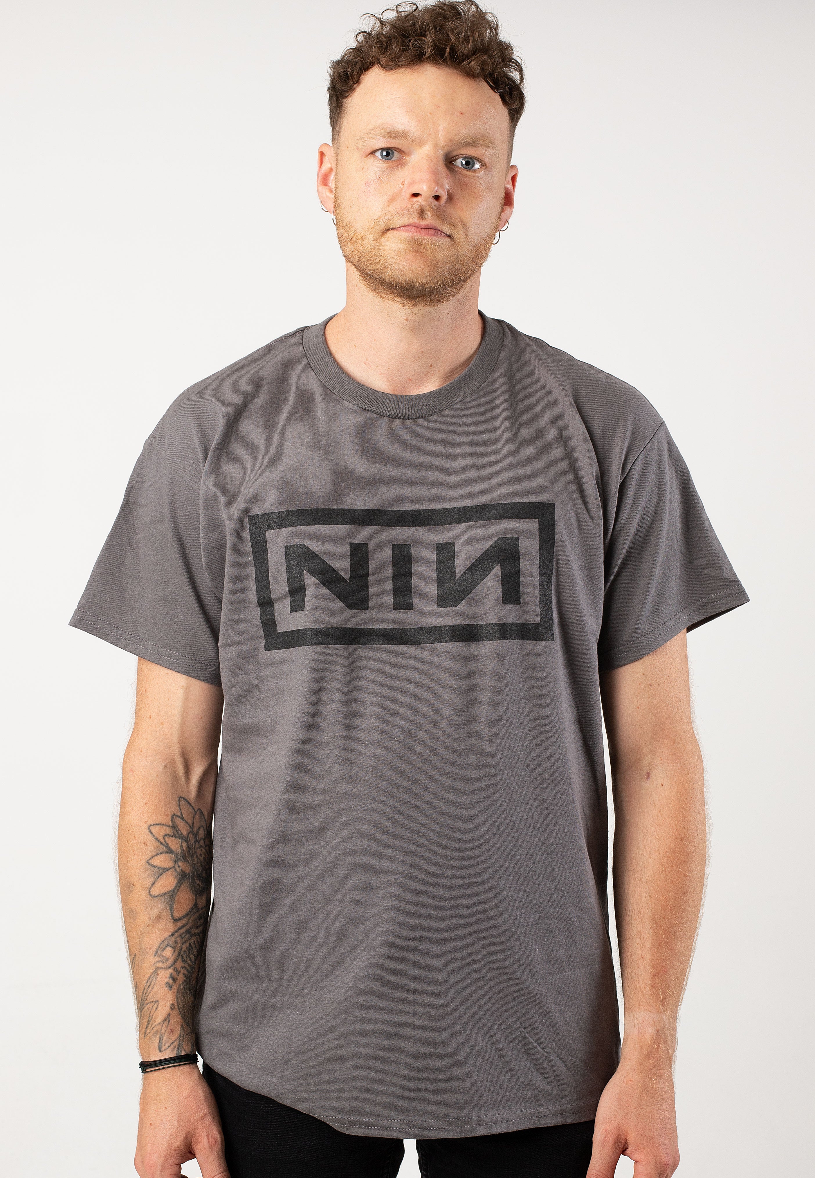 Nine Inch Nails - Classic Black Logo - T-Shirt | Men-Image