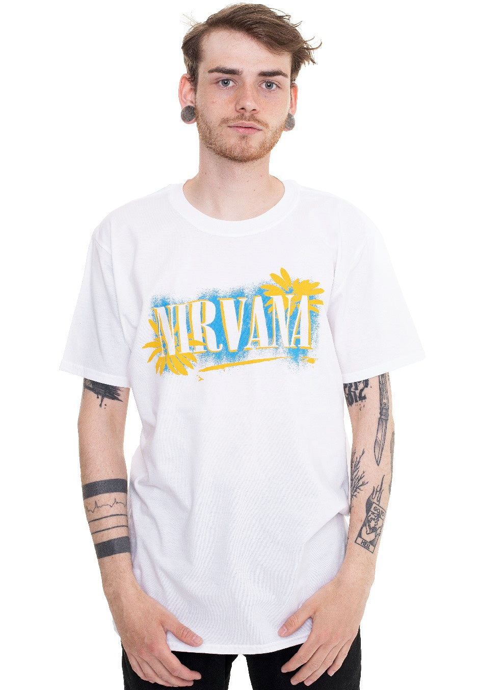 Nirvana - All Apologies White - T-Shirt | Men-Image