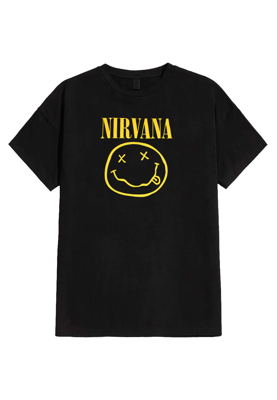 Nirvana - Happy Face - T-Shirt | Neutral-Image