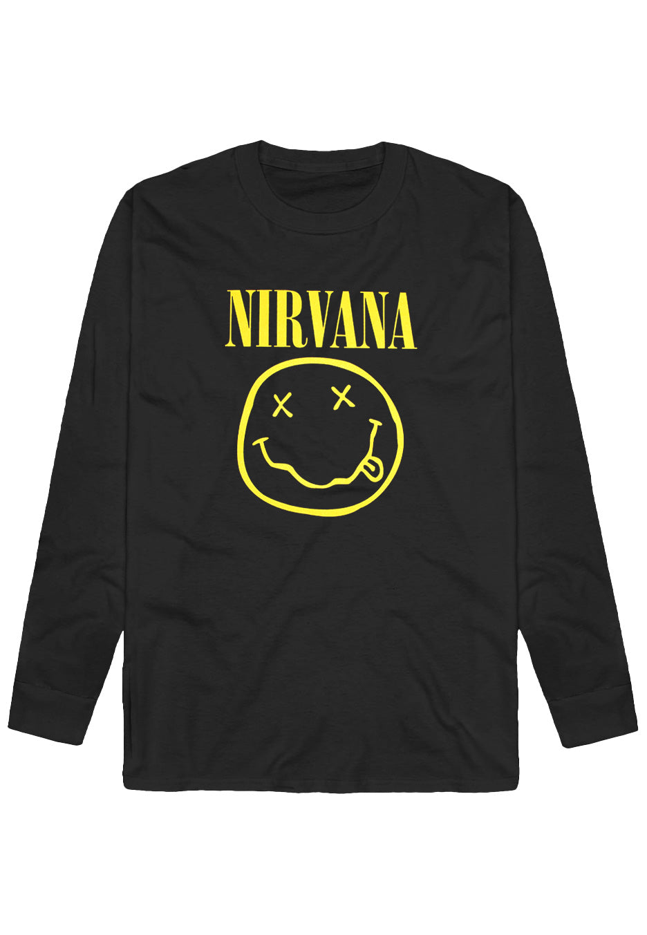 Nirvana - Happy Face Logo - Longsleeve | Neutral-Image