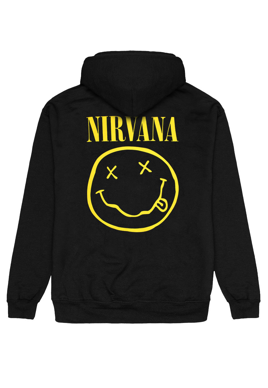 Nirvana - Happy Face Oversized - Hoodie | Neutral-Image