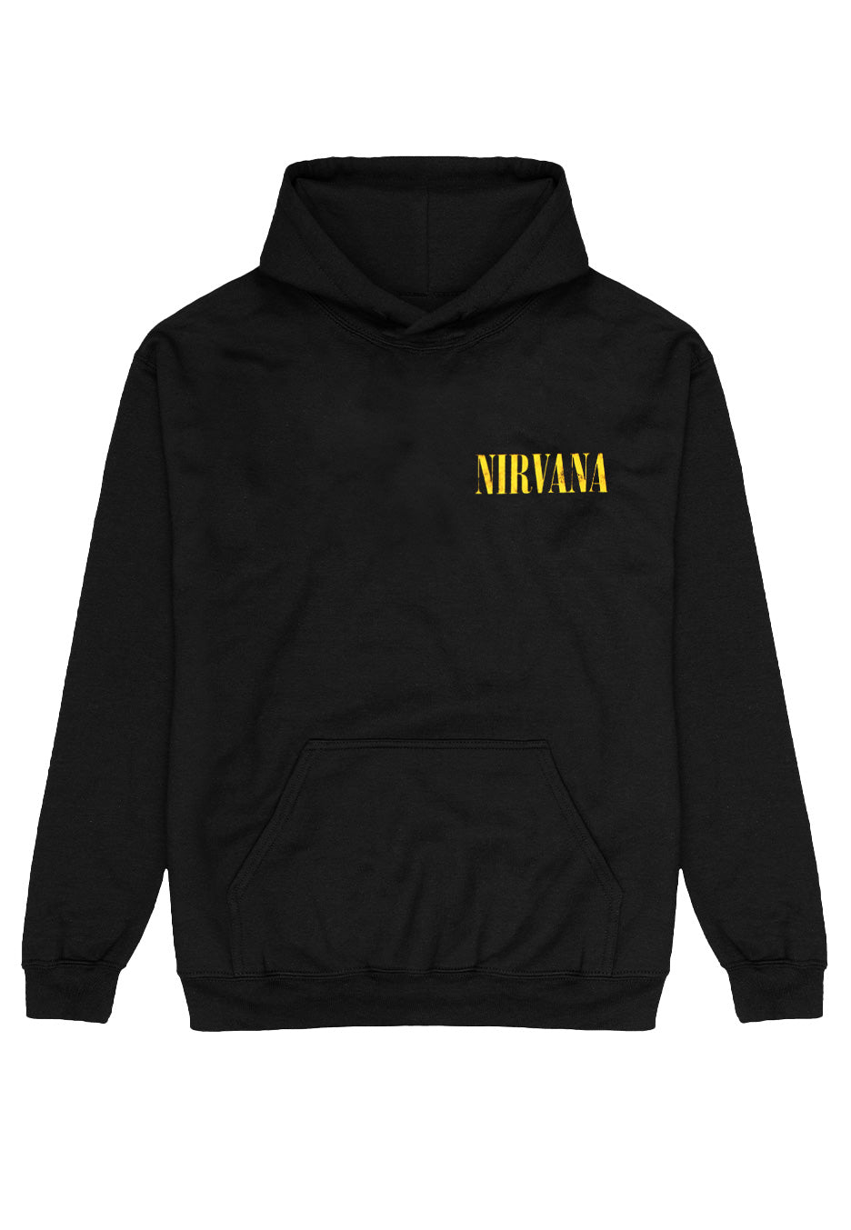 Nirvana - Happy Face Oversized - Hoodie | Neutral-Image