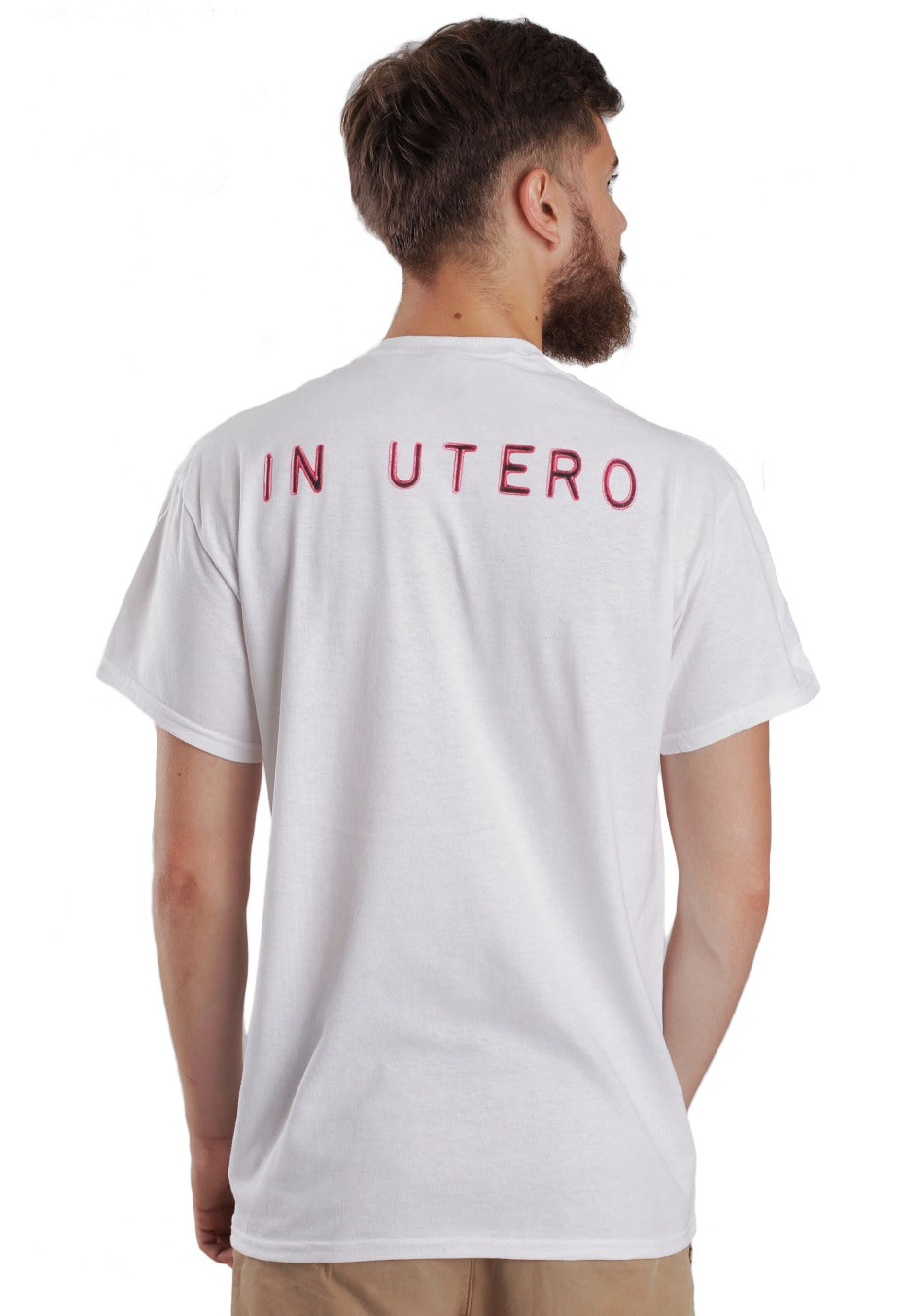 Nirvana - In Utero White - T-Shirt | Men-Image