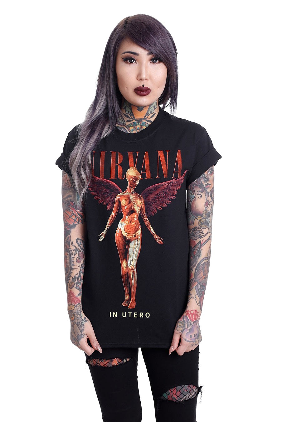Nirvana - In Utero - T-Shirt | Women-Image