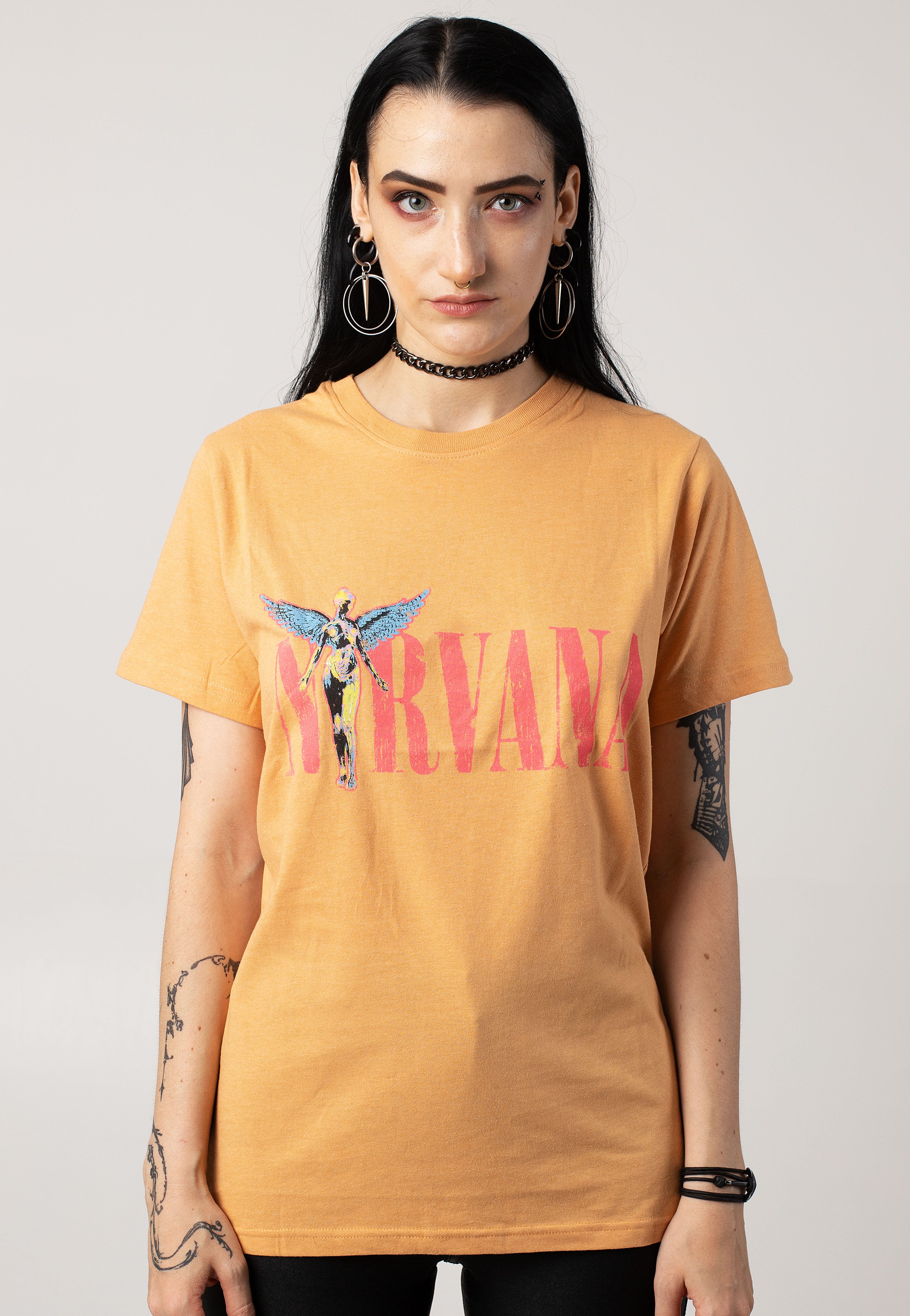 Nirvana - In Utero Angel - T-Shirt | Women-Image