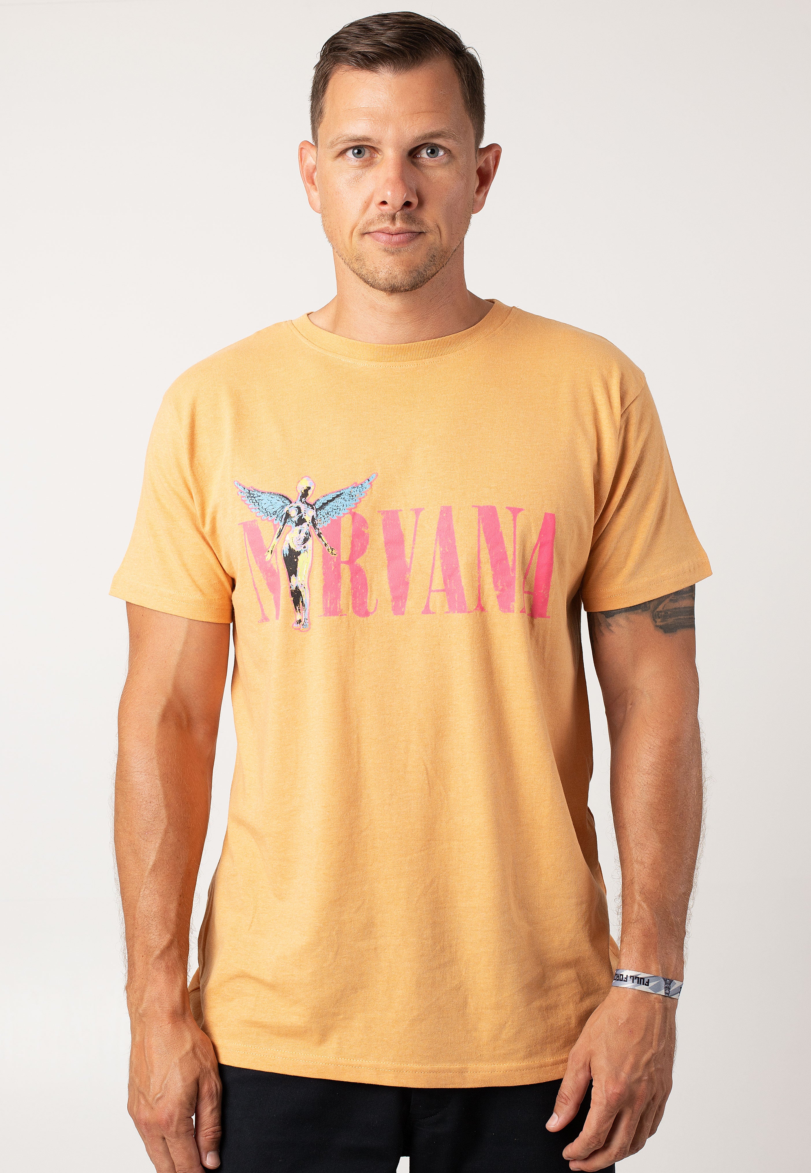 Nirvana - In Utero Angel - T-Shirt | Men-Image