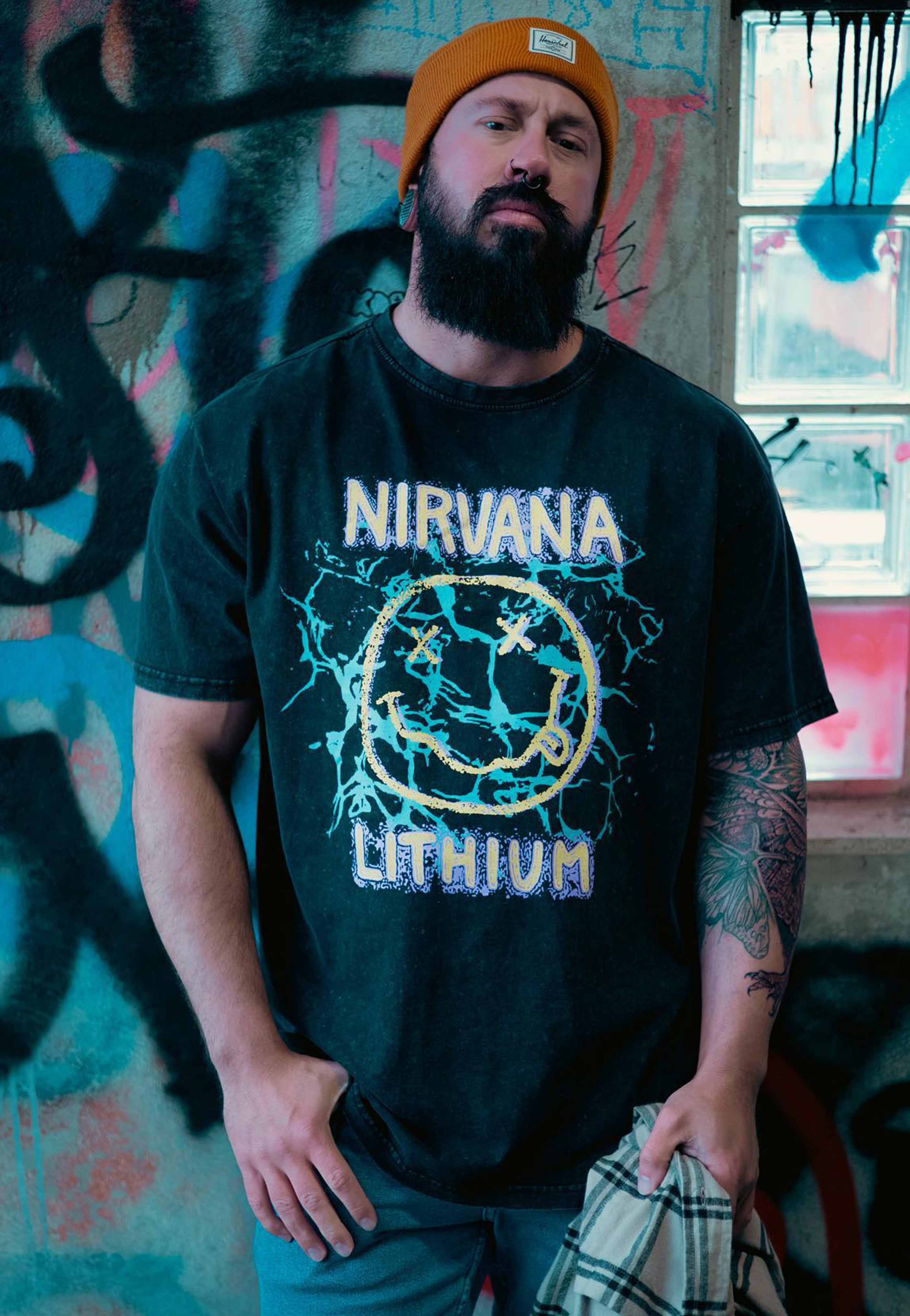 Nirvana - Lithium Oversized - T-Shirt | Men-Image