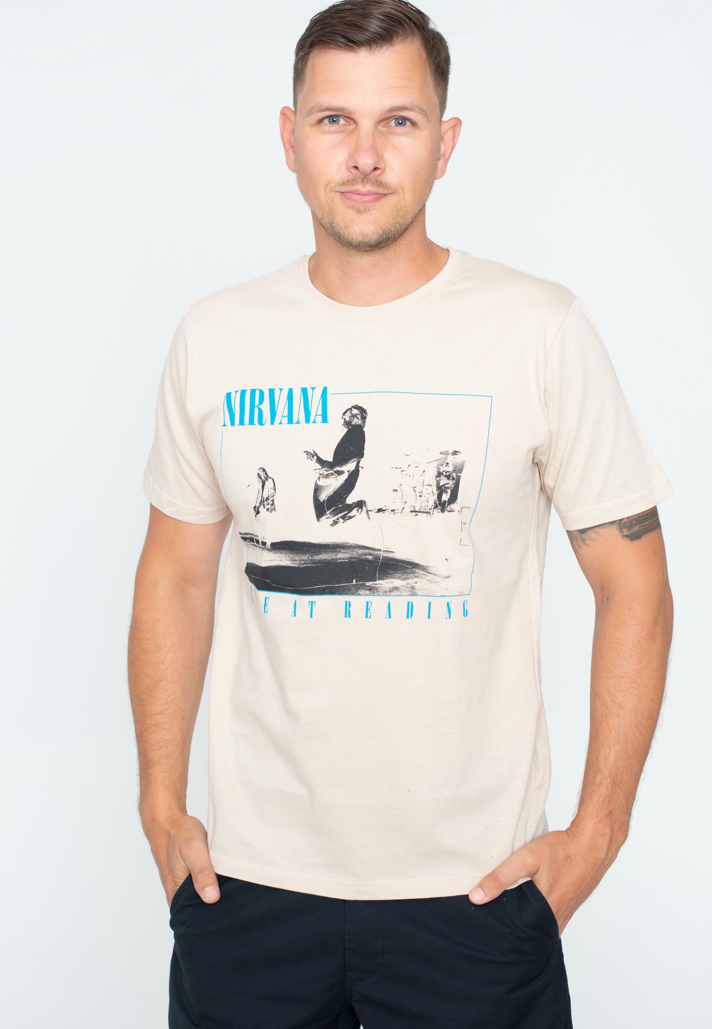 Nirvana - Live At Reading Sand - T-Shirt | Men-Image