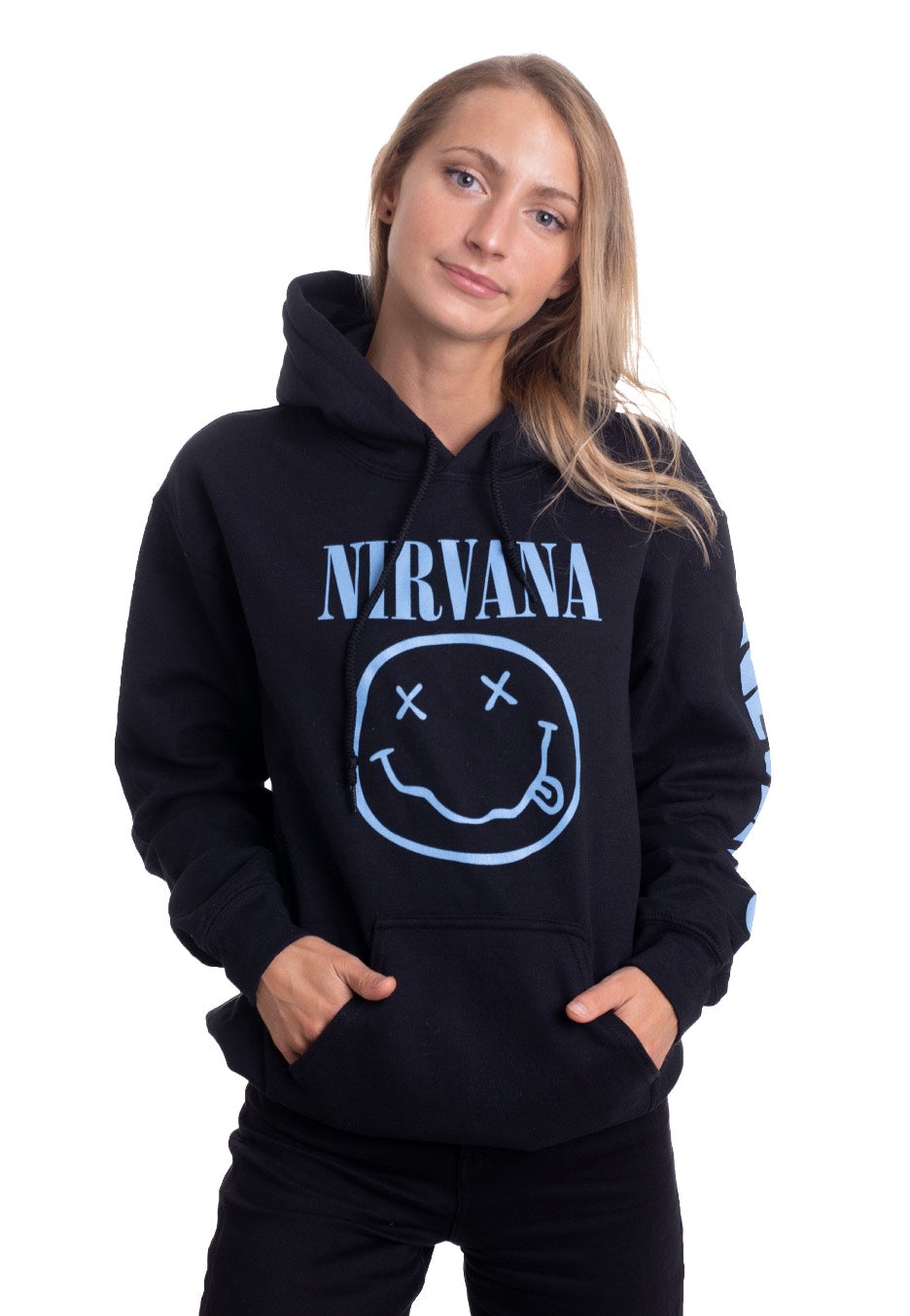 Nirvana - Nevermind Smile - Hoodie | Women-Image