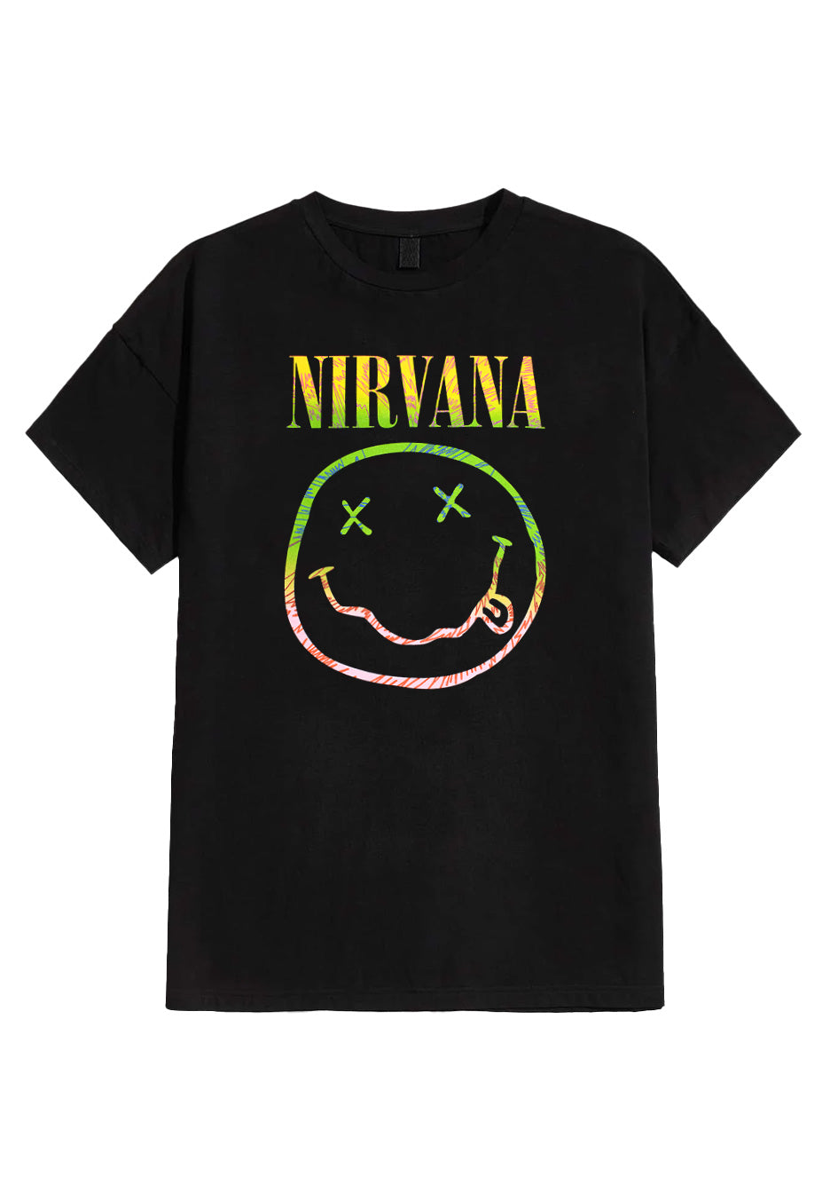 Nirvana - Sorbet Ray Smiley - T-Shirt | Neutral-Image