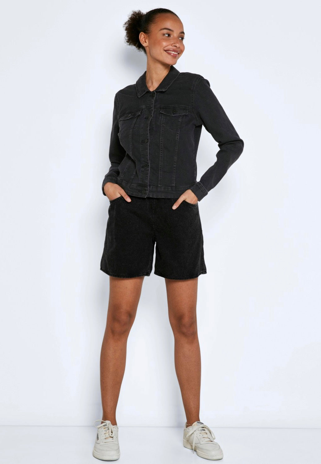 Noisy May - Debra Black - Jeans Jacket | Women-Image