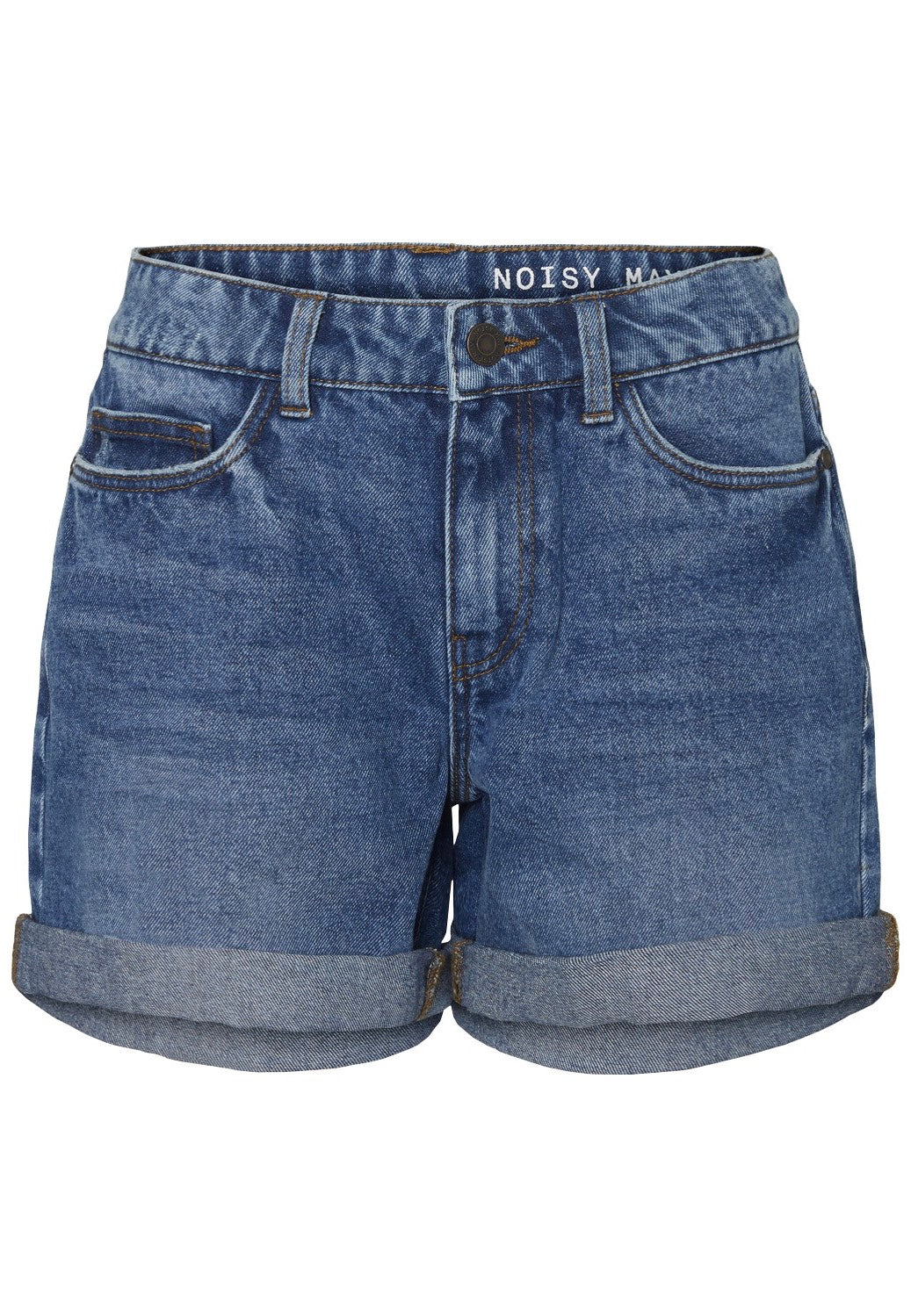 Noisy May - Smiley Medium Blue Denim - Shorts | Women-Image