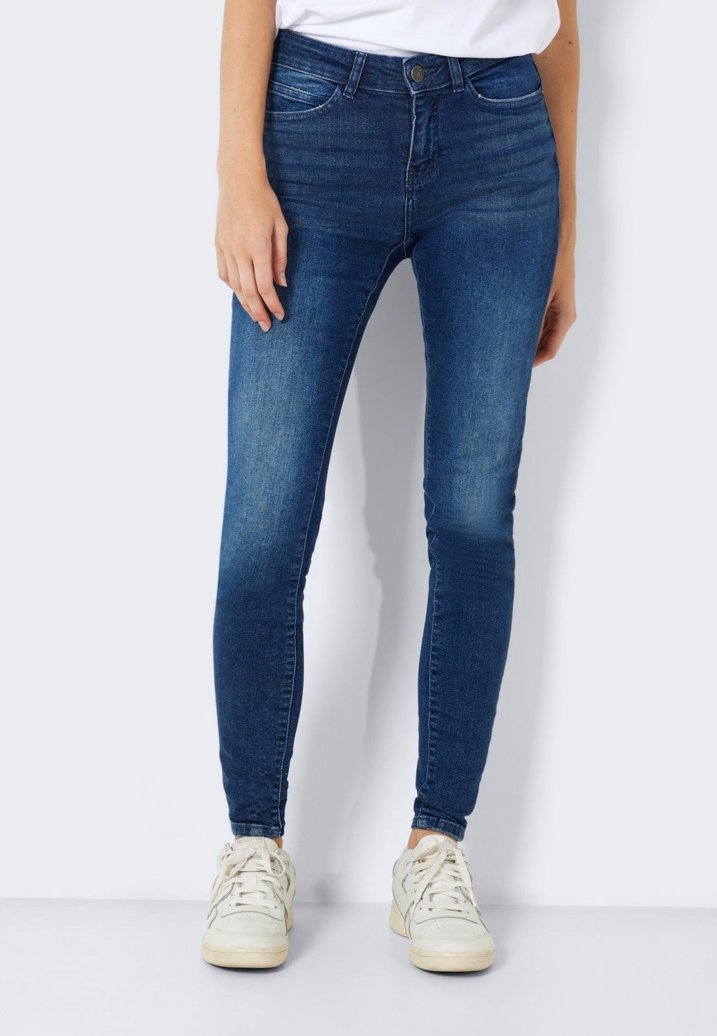 Noisy May - Lucy Skinny Dark Blue Denim - Jeans | Women-Image