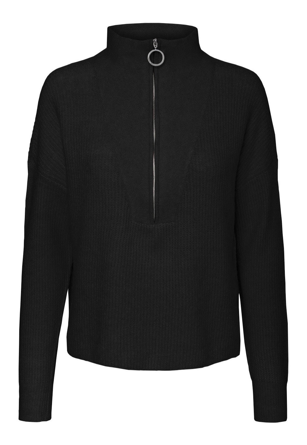 Noisy May - Newalice High Neck Black - Pullover | Women-Image