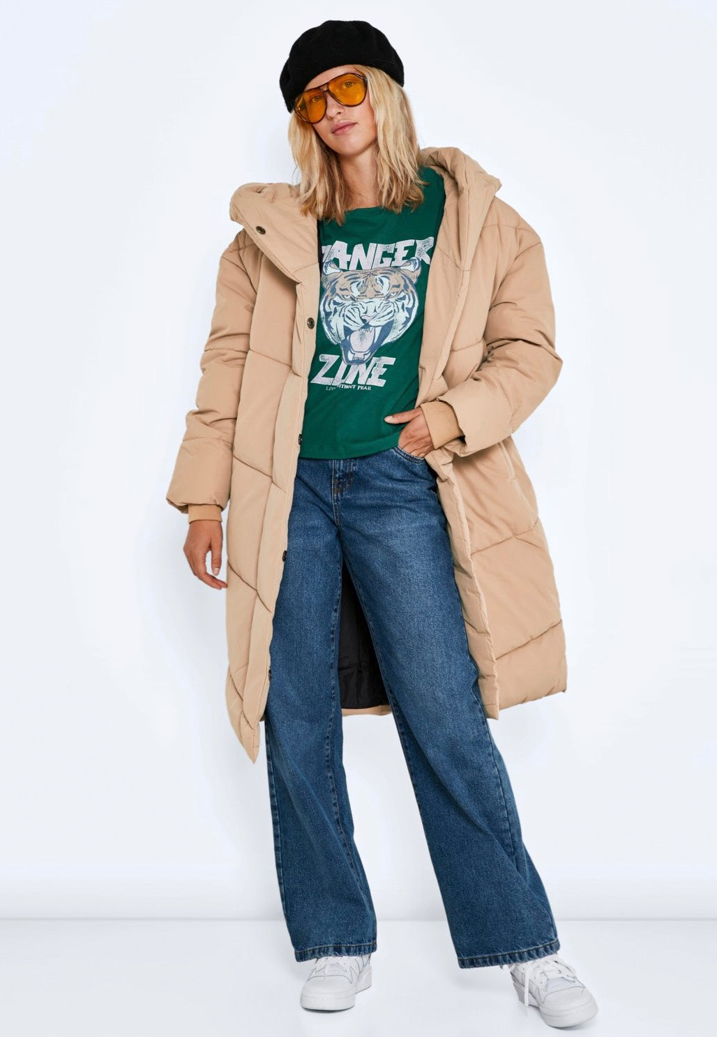 Noisy May - Tally Long Tigers Eye - Jacket | Women-Image